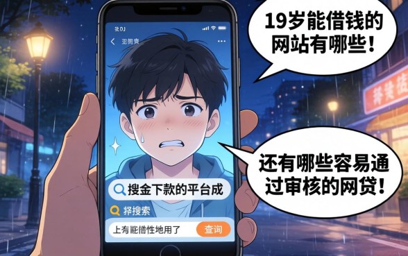 还可以借款的网贷，整理五个19岁贷款容易过审批的软件