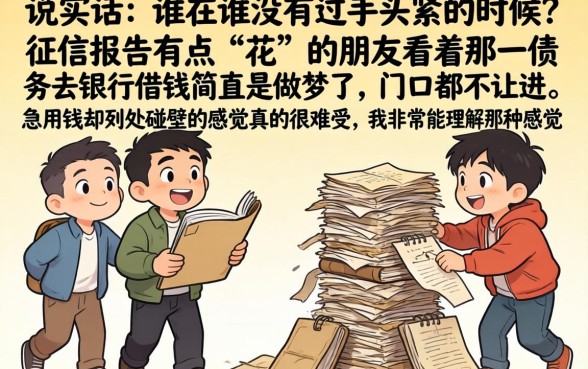 负债太多征信不好怎么贷款，详尽说明5个黑户可以做大额贷款口子