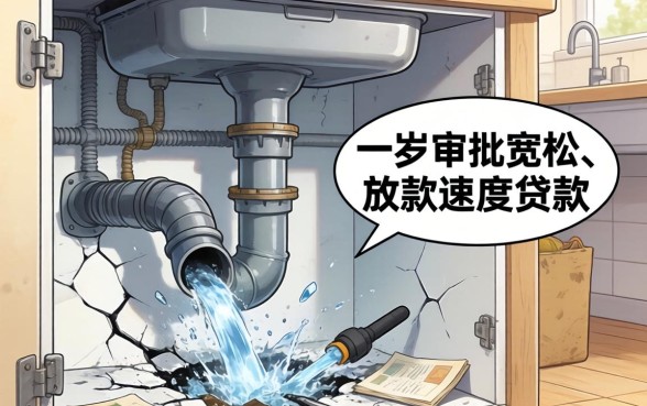 很粗的下水管破个口子怎么堵上，甄选5个19岁贷款容易过审批的软件