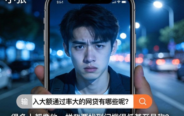 大额通过率高的网贷有哪些呢,整理五个贷款好做不看征信的平台