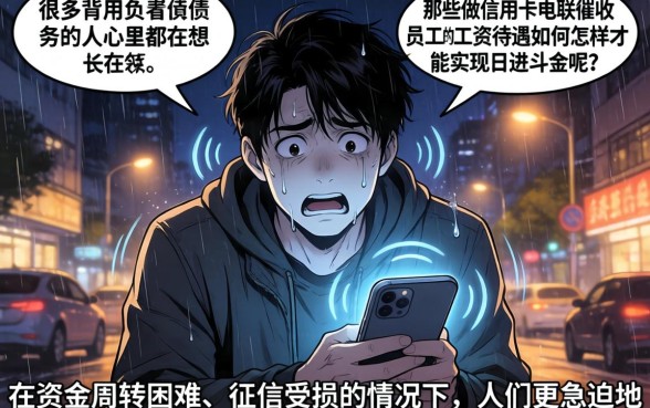 信用卡电联催收员工资待遇，揭秘5个真正无视风控黑白的网贷软件