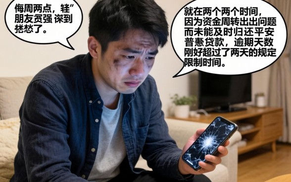 平安普惠逾期两天会怎么样，梳理5个网贷黑口子必下款app