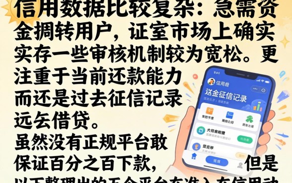 信用花了哪个平台能下款,整理五个不看征信无视黑白百分百下款app