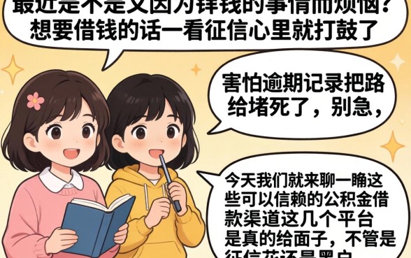 靠谱的公积金借款口子，汇整五个无视征信黑白100%秒下软件