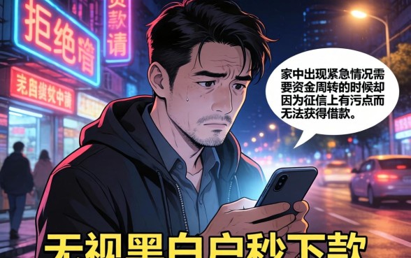 借五百块不查征信,详尽说明5个黑户急需三万秒到的的软件