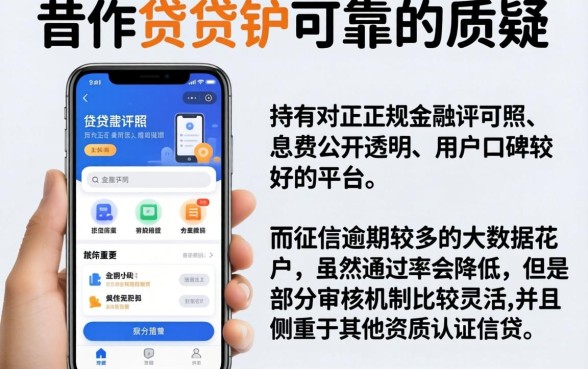 在什么手机软件上借钱可靠呢,概括5个逾期太多仍可下款的口子