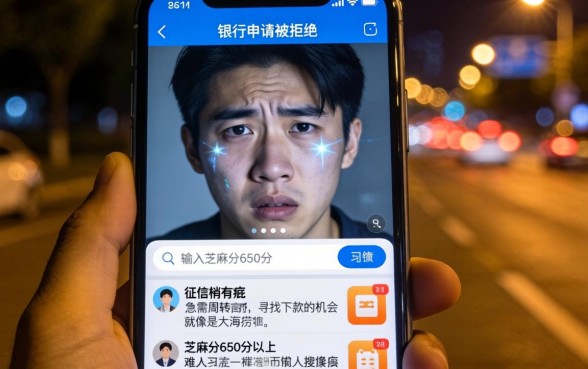 芝麻分650分以上小贷，理出五个网黑全拒能下款的口子