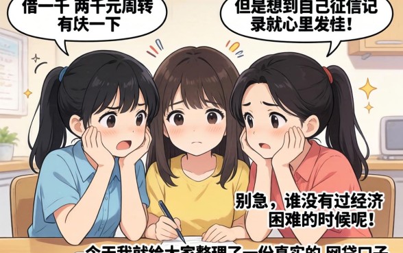 一两千的借款口子精选，归集5个不看欠款的贷款口子