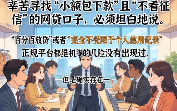 小额包下款的网贷口子,理出5个不看征信的借钱app