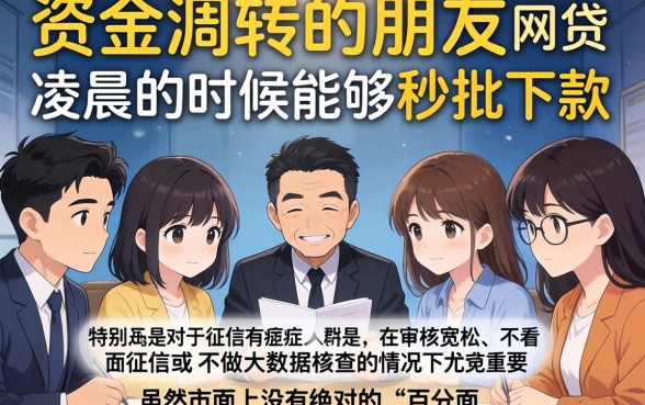 凌晨能下款的网贷口子,倾情分享五个网贷黑户必过口子