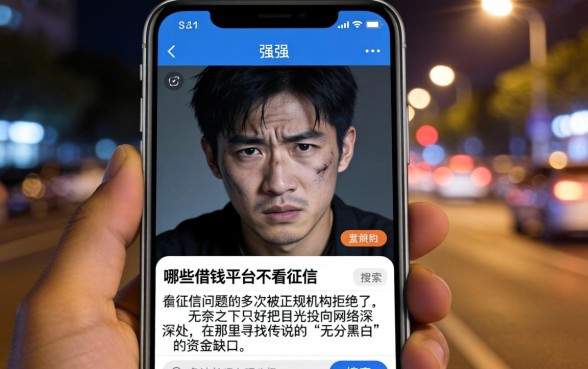 借钱不看征信的平台有哪些呢，汇整五个真正无视一切黑能下款口子