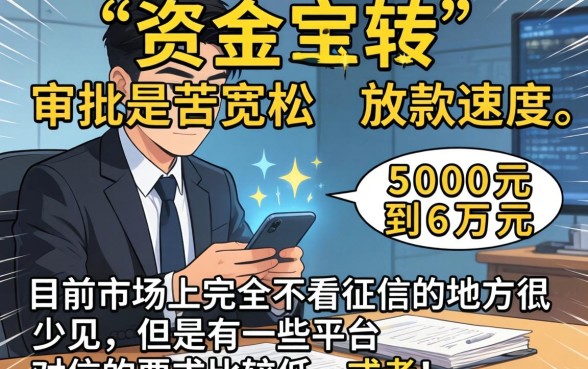 什么借款app容易下款6万，梳理5个急用钱5000快审快贷无需征信口子