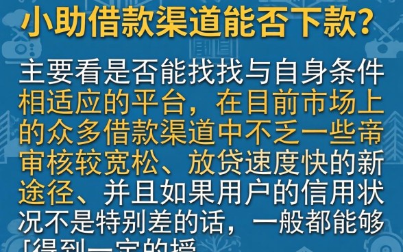小额借款5个口子能贷吗,枚举5个最新网贷口子今日整理这五个口子