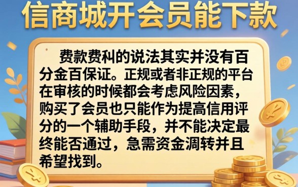 宜信商城开会员必下款吗,精选5个分期有额度的网贷软件