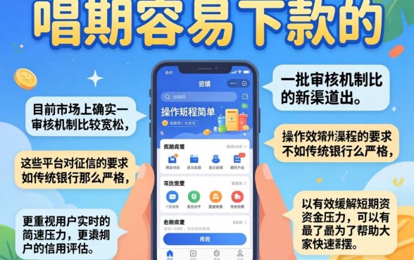 有分期容易下款的口子吗，鼎力推荐五个摆脱欠款束缚贷款新软件