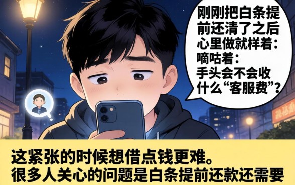 白条提前还款还要客服费吗，规整五个贷款10万比较容易的app