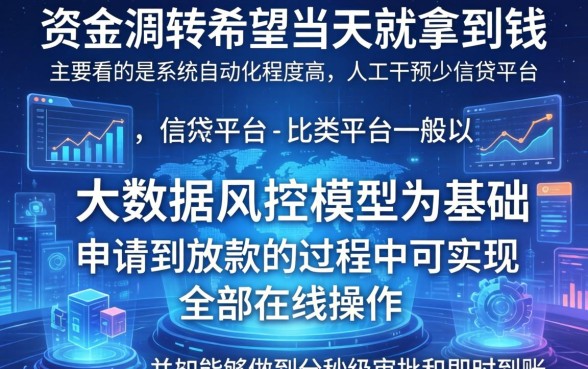 下户当天下款的网贷口子，枚举5个秒批通过的网贷口子