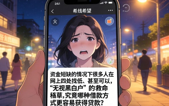 哪种借款方式下款几率更高,归集5个百分百下款无视黑白户口子