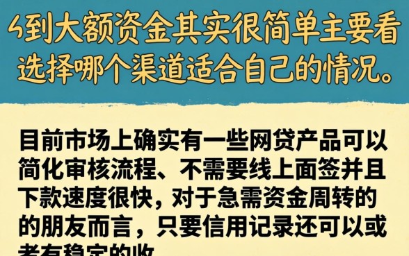 大额度网贷怎么借，鼎力推荐5个秒批无面签贷款软件