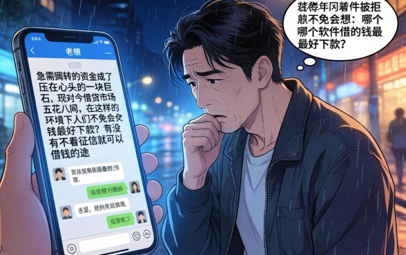 借款哪个软件最好下款,详细阐述五个不看征信的借钱平台