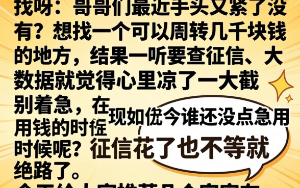 几千块的小额贷款平台有哪些,陈列五个满19岁可以借款的平台