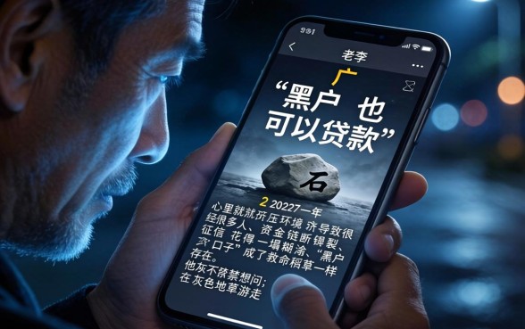 黑户口子的钱不还行吗，甄选五个黑户可以做大额贷款软件