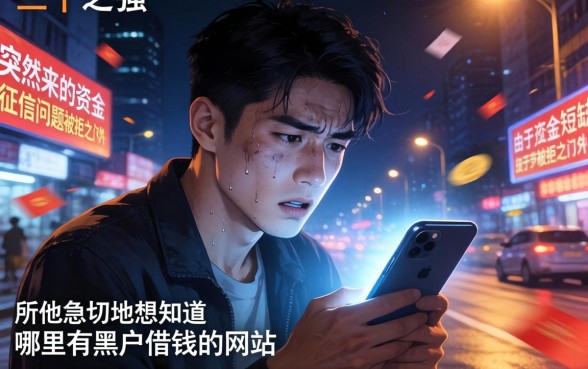 哪里有黑户借钱的平台，陈列5个无视黑白100%秒下网贷小额夜间口子