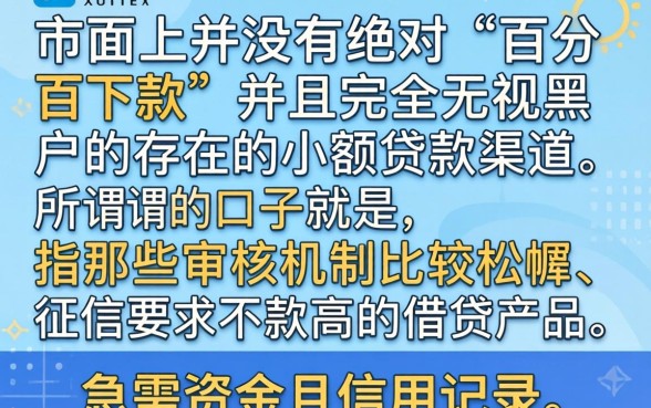 手机支付宝小额借款口子，胪列五个无视黑户百分百下款软件