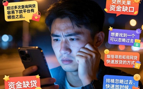 网贷容易下款的平台有哪些，细致阐述5个无视黑白必下款的网贷app