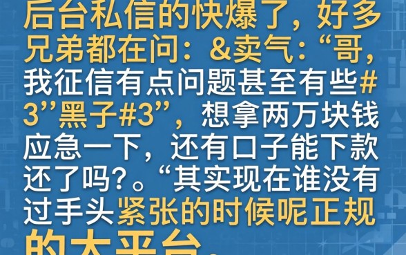 2万左右的网贷有哪些，条列五个黑户烂户秒下一万