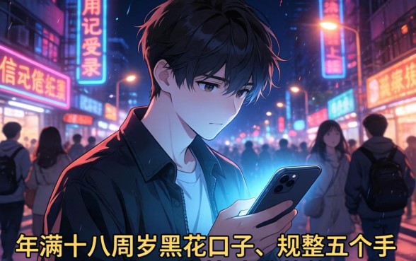 年满十八周岁黑花口子，规整5个手机小额黑户快速贷款软件