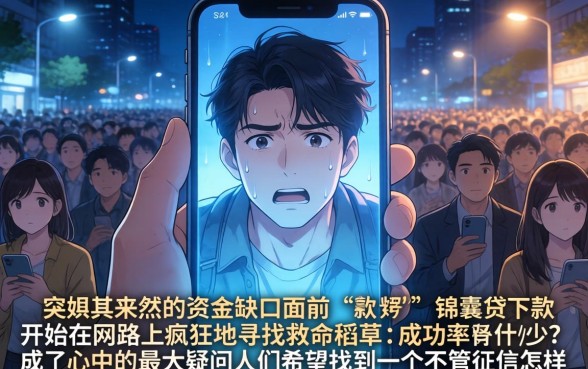 锦囊贷下款成功率如何，罗列五个不看征信无视黑白百分百下款软件