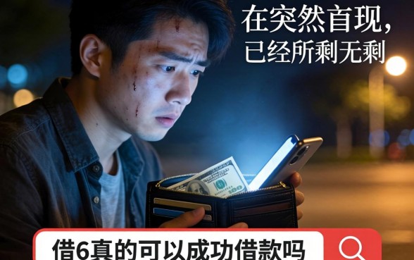 借6真的能成功下款吗，梳理五个不用芝麻分能借的平台