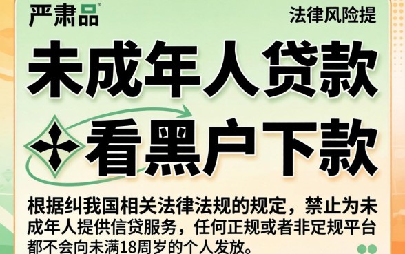 什么软件未成年可以贷款，梳理5个不看黑户下款的软件