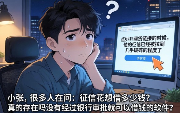征信花了想借款怎么借钱，深入剖析五个可以借钱不用审核的软件