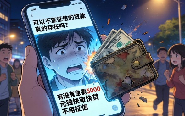 可靠不查征信的贷款，深入剖析5个急用钱5000快审快贷无需征信app