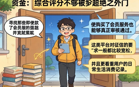 买会员审核通过下款的口子，归集5个急用不求评分快借无忧的口子