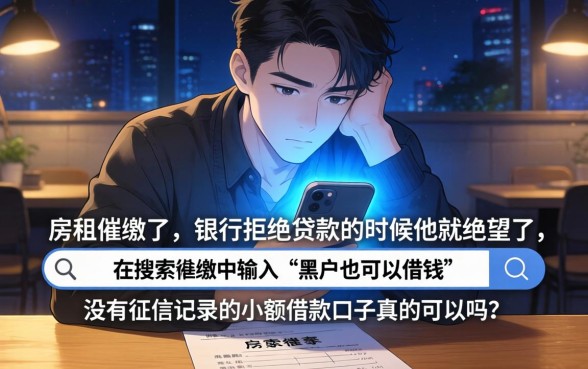 黑网贷黑户必下的小额口子，精选五个真正无视征信花的平台