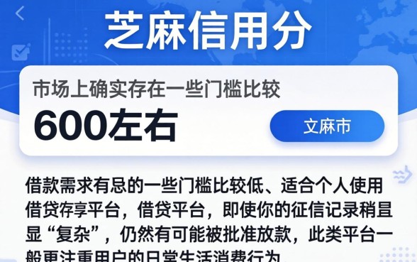 在花户下款口子论坛申请贷款，归集五个芝麻信用600贷款平台