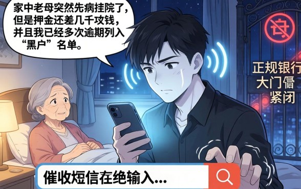 有当前逾期的黑户能下款的，陈列五个急用小钱不求征信流水轻松贷的口子