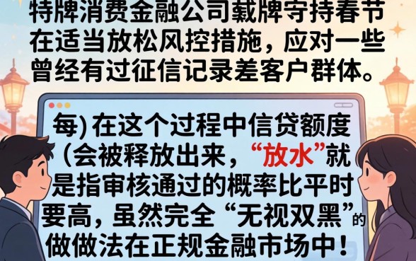 年前风控放水口子，概览5个无视双黑下款5000的口子