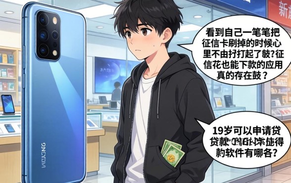 19岁可以借贷的软件，详细阐述五个征信花居然都下款的app