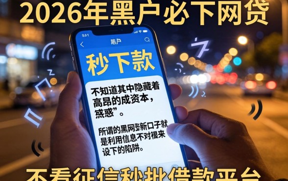 新口子秒下款的黑网贷，概括5个手机可以临时借钱的平台