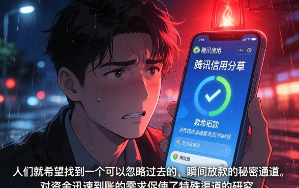 腾讯信用秒下的口子，理出五个无视黑白必下款的网贷平台