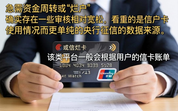 哪些口子可以信用卡贷款，整合5个黑户烂户秒下一万