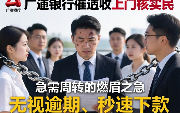 广发催收上门了解情况了，热忱推荐五个714无视逾期秒下的软件