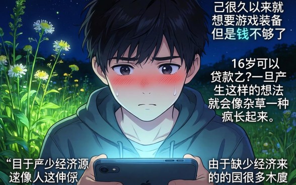 16岁可以借贷吗,整理5个不看征信的借钱口子