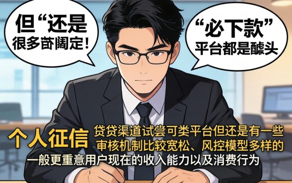 收前期必下款的口子，汇总5个黑征信也能贷款的网贷app