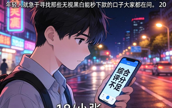 无视黑白的口子秒下款，精选五个网贷容易下款18岁的平台