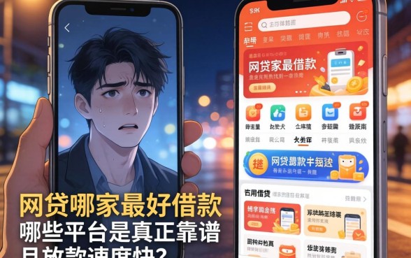 网贷哪里最好借款，理出五个手机上可以借钱的软件